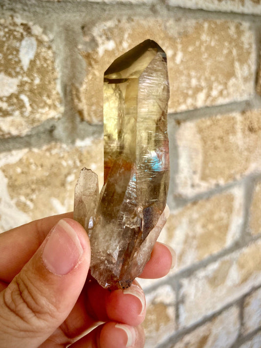 Real All Natural Citrine Point 5