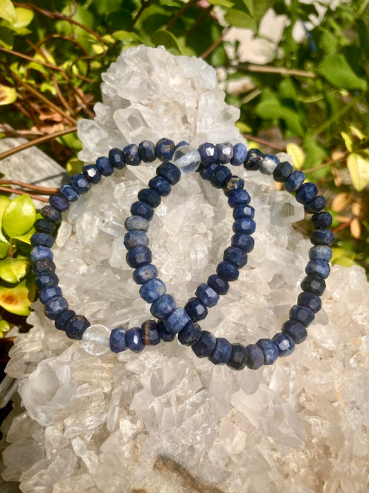 All Natural Sapphire Healing Precious Gemstone Bracelet