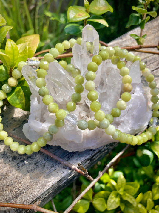 All Natural Peridot Healing Gemstone Bracelet