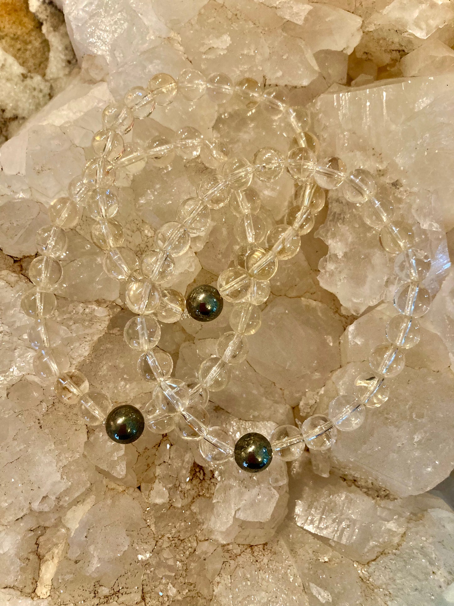All Natural Real Citrine Healing Gemstone Bracelet