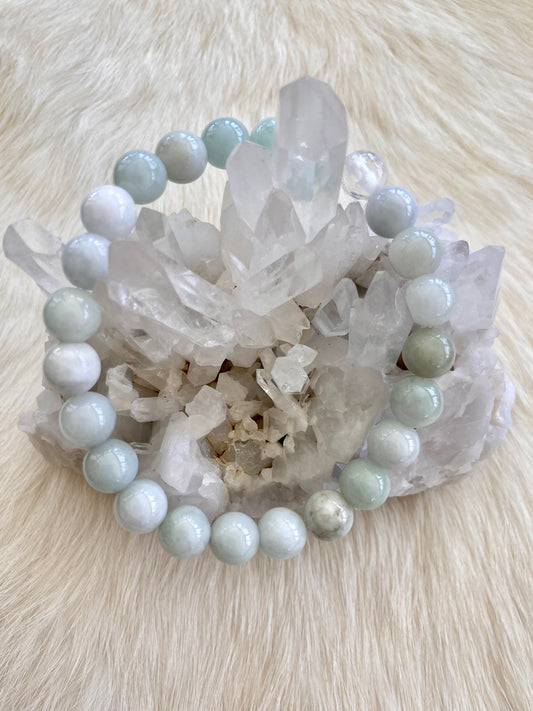 All Natural Real Burmese Jade/Jadeite Healing Gemstone Bracelet