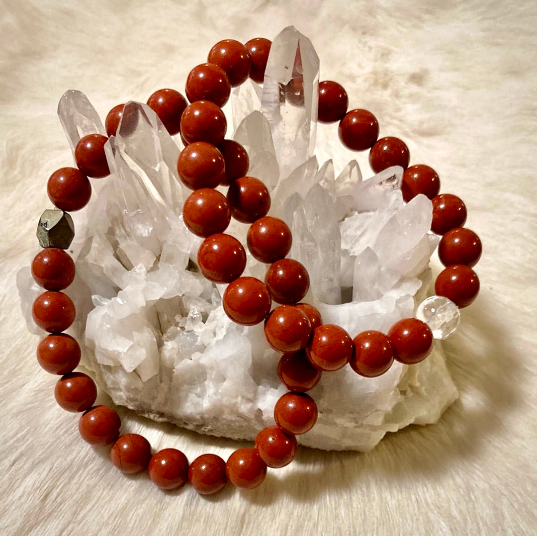 All Natural Jasper Healing Gemstone Bracelet