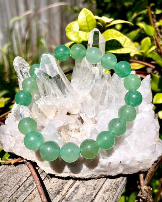 All Natural Aventurine Healing Gemstone Bracelet