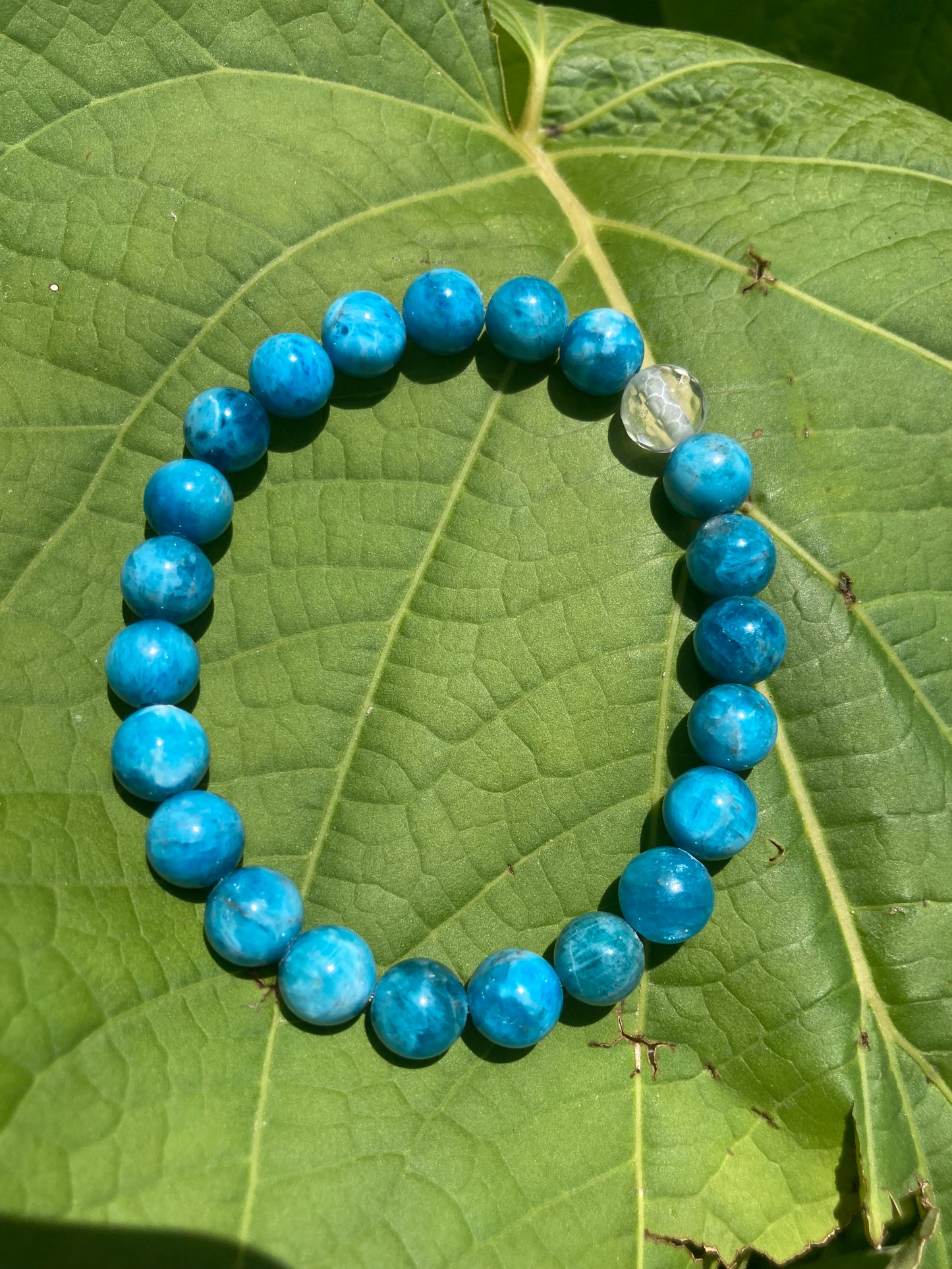All Natural Apatite Healing Gemstone Bracelet