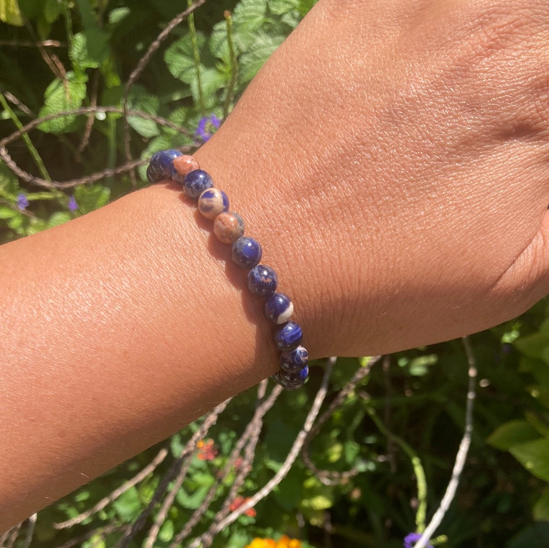 All Natural High Grade Sodalite Healing Gemstone Bracelet