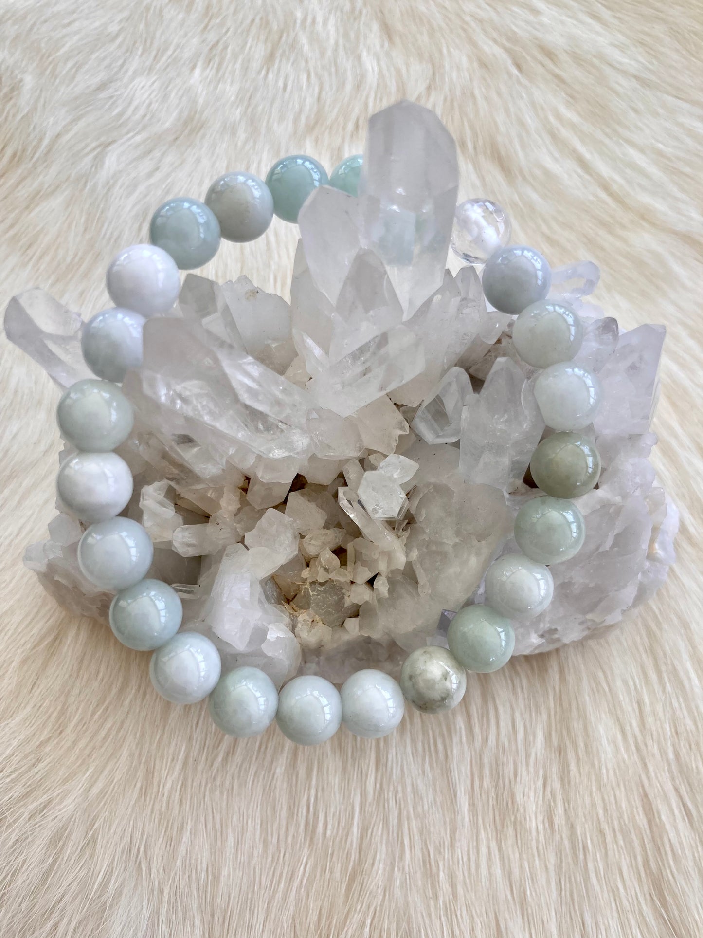 All Natural Real Burmese Jade/Jadeite Healing Gemstone Bracelet