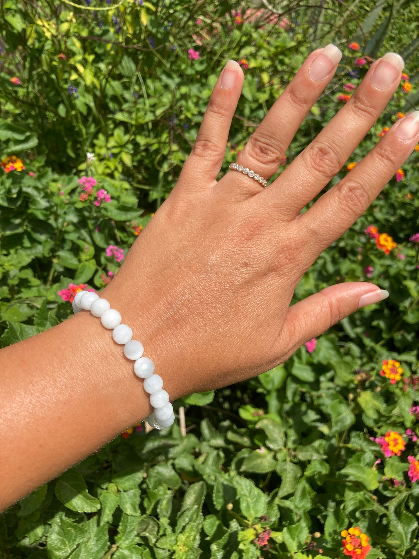 All Natural Rare Celestite Healing Gemstone Bracelet