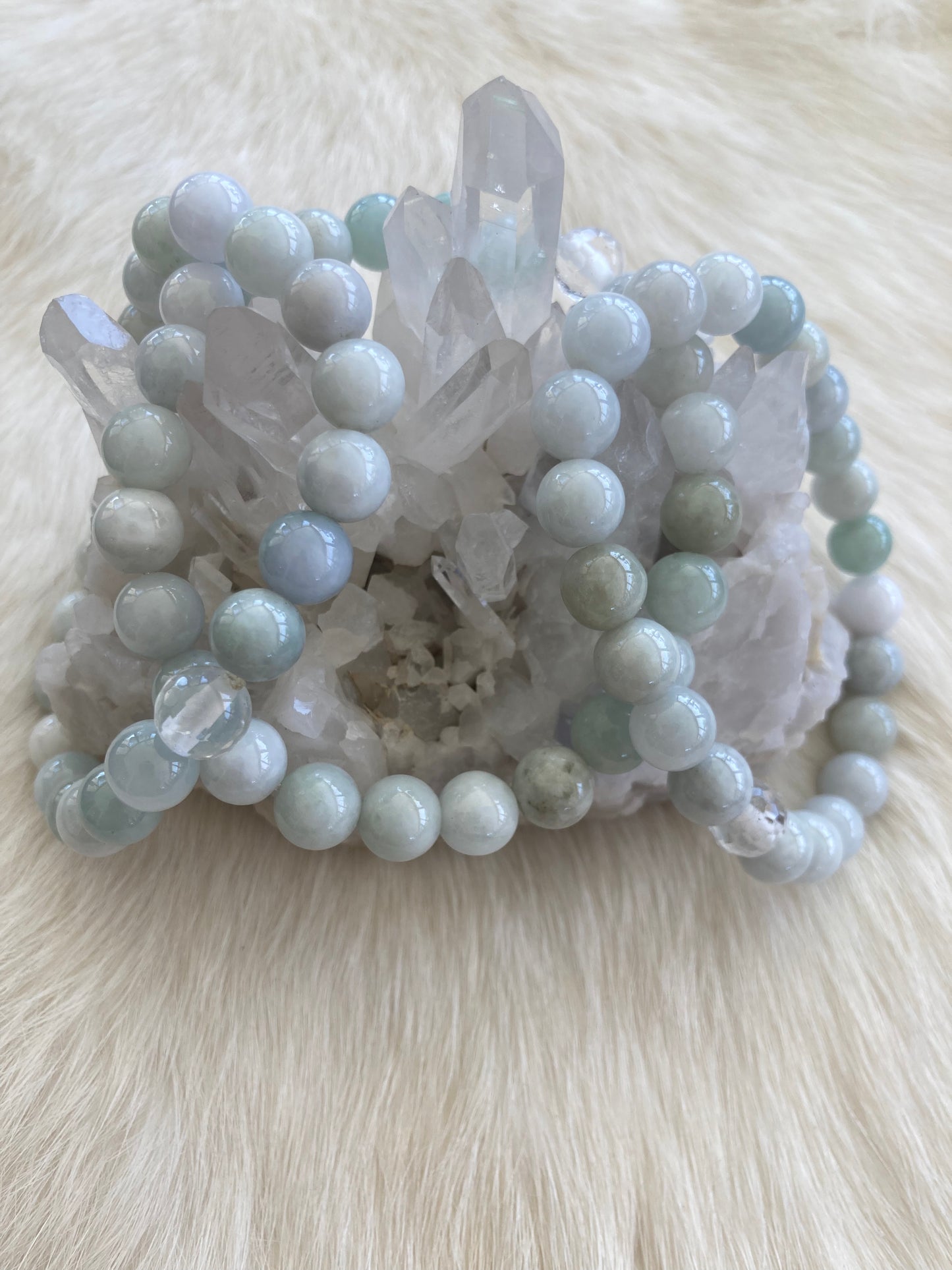 All Natural Real Burmese Jade/Jadeite Healing Gemstone Bracelet