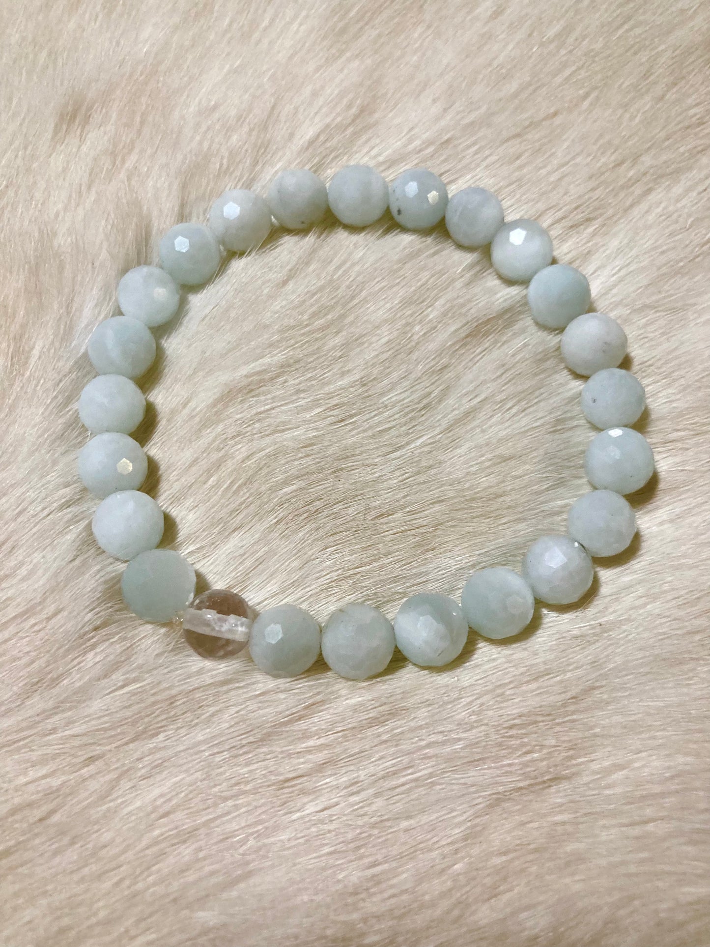 All Natural Rare Celestite Healing Gemstone Bracelet