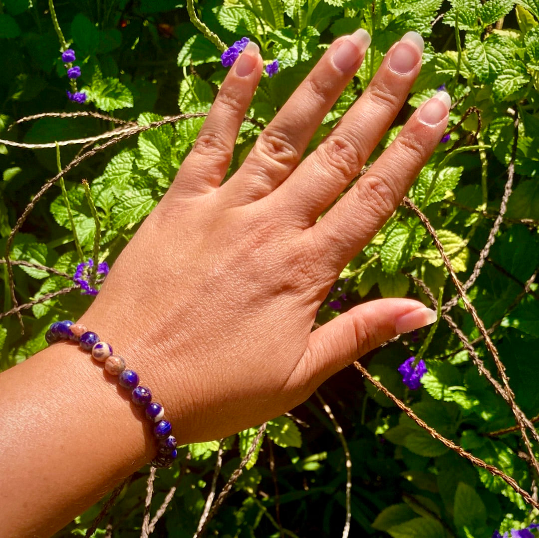 All Natural High Grade Sodalite Healing Gemstone Bracelet