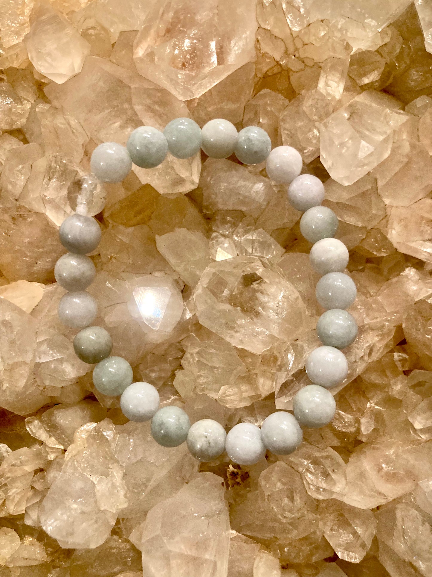 All Natural Real Burmese Jade/Jadeite Healing Gemstone Bracelet